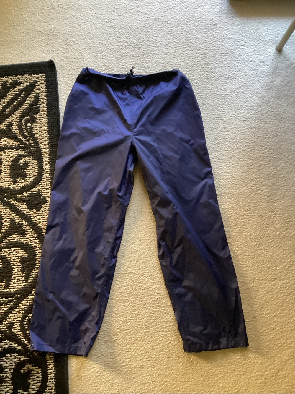 Men’s Red Ledge Navy Blue Lightweight Rain Pants